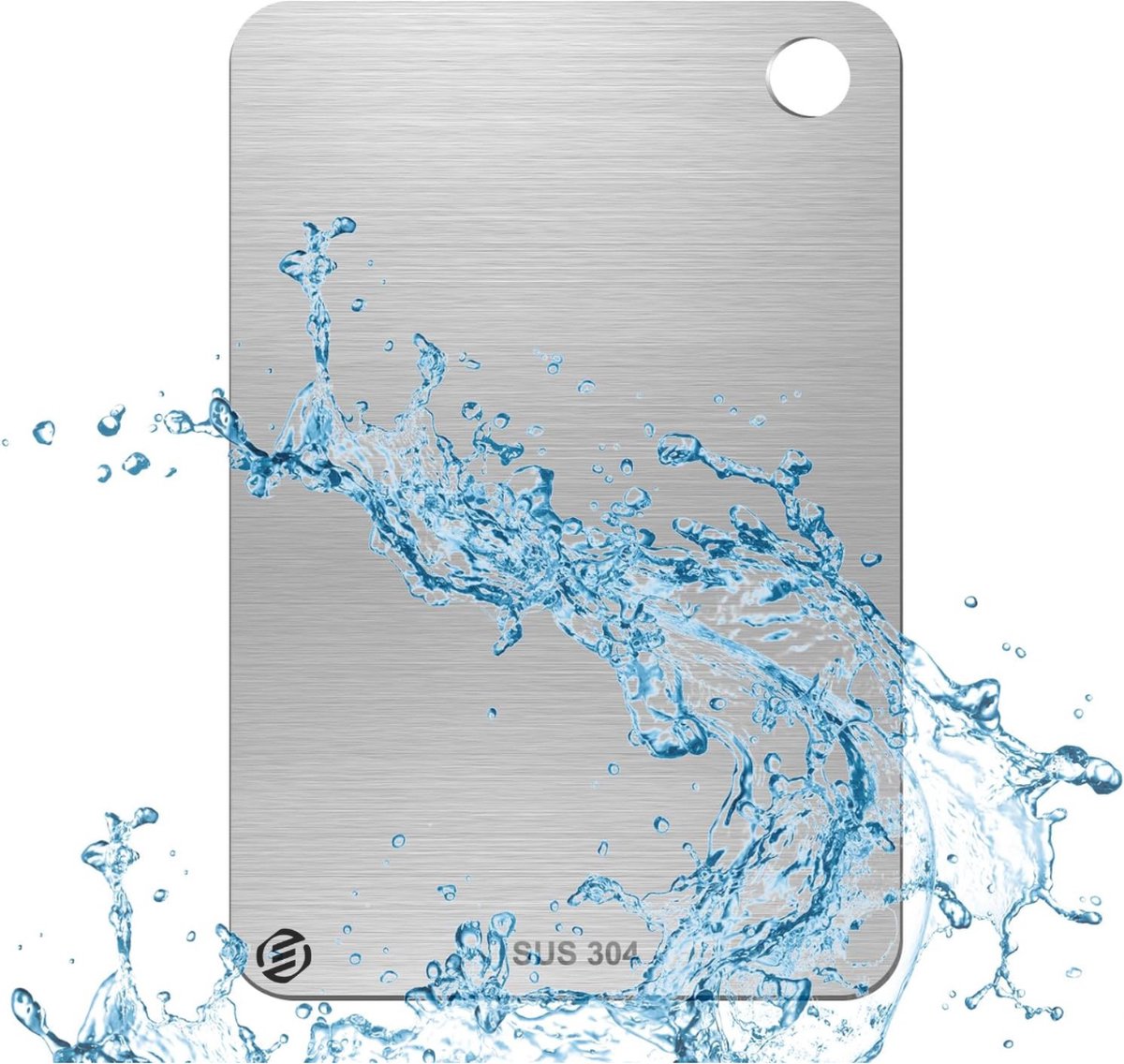 Titanium Snijplank - Snijplank - Cutting Board - Vaatwasserbestendig - Anti Bacterieël - Roestvrijstalen Snijplank - Snijplank - Snijplanken - Anti Microplastic