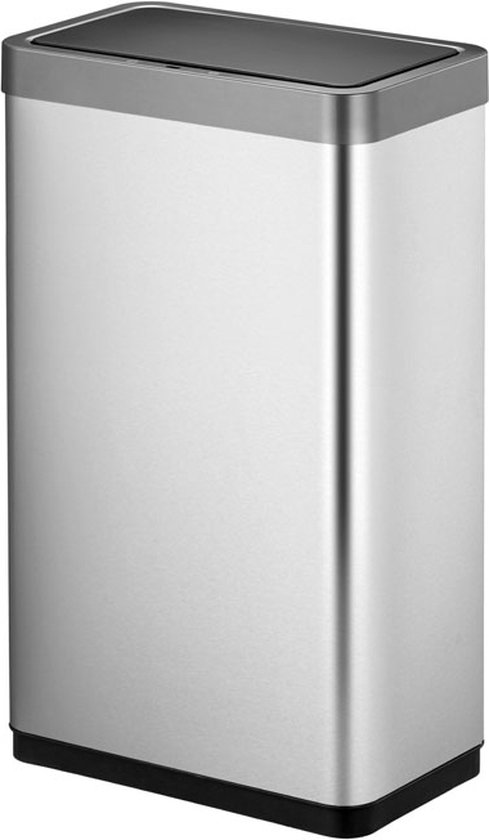 EKO - Mirage X Sensor Bin 80 liter - Stainless steel - mat RVS - Prullenbak
