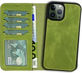 Bouletta - iPhone 13 Pro Max - Étui en cuir amovible - Cognac brûlé