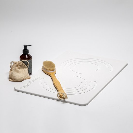 Nagosho Badmat - Anti-Slip - Absorberende Badmat - Japanse Diatomite - Natuursteen - Douchemat - Absorberend