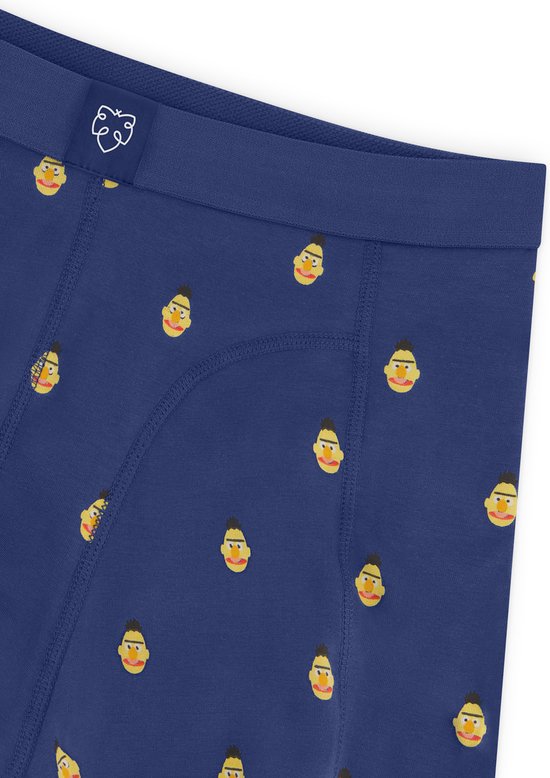 A-dam Bert - Boxer - Katoen Biologique - Sous-vêtement - Sous-vêtements - Hommes - Adultes - Blauw - L