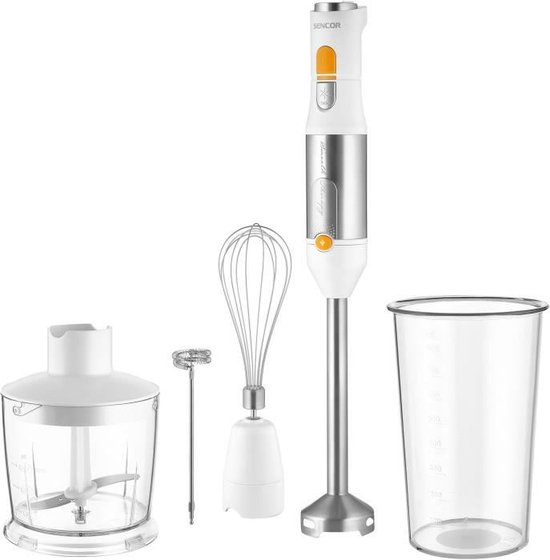 5 in 1 staafmixer - SENCOR - SHB 6301WH - 1200 W - Wit