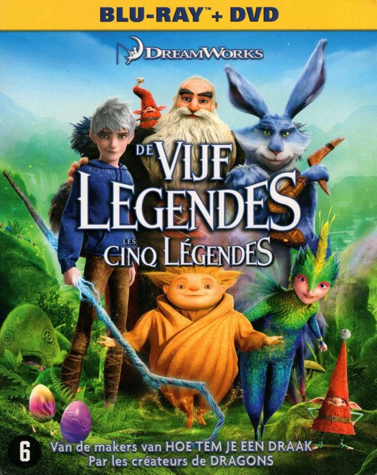 De Vijf Legendes (Rise Of The Guardians) (Blu-ray)