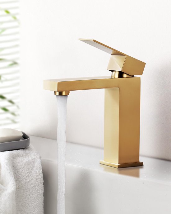 GROHE Bauloop waterbesparende wastafelkraan L-Size chroom - 23891001 GROHE Bauloop waterbesparende wastafelkraan L-Size chroom - 23891001