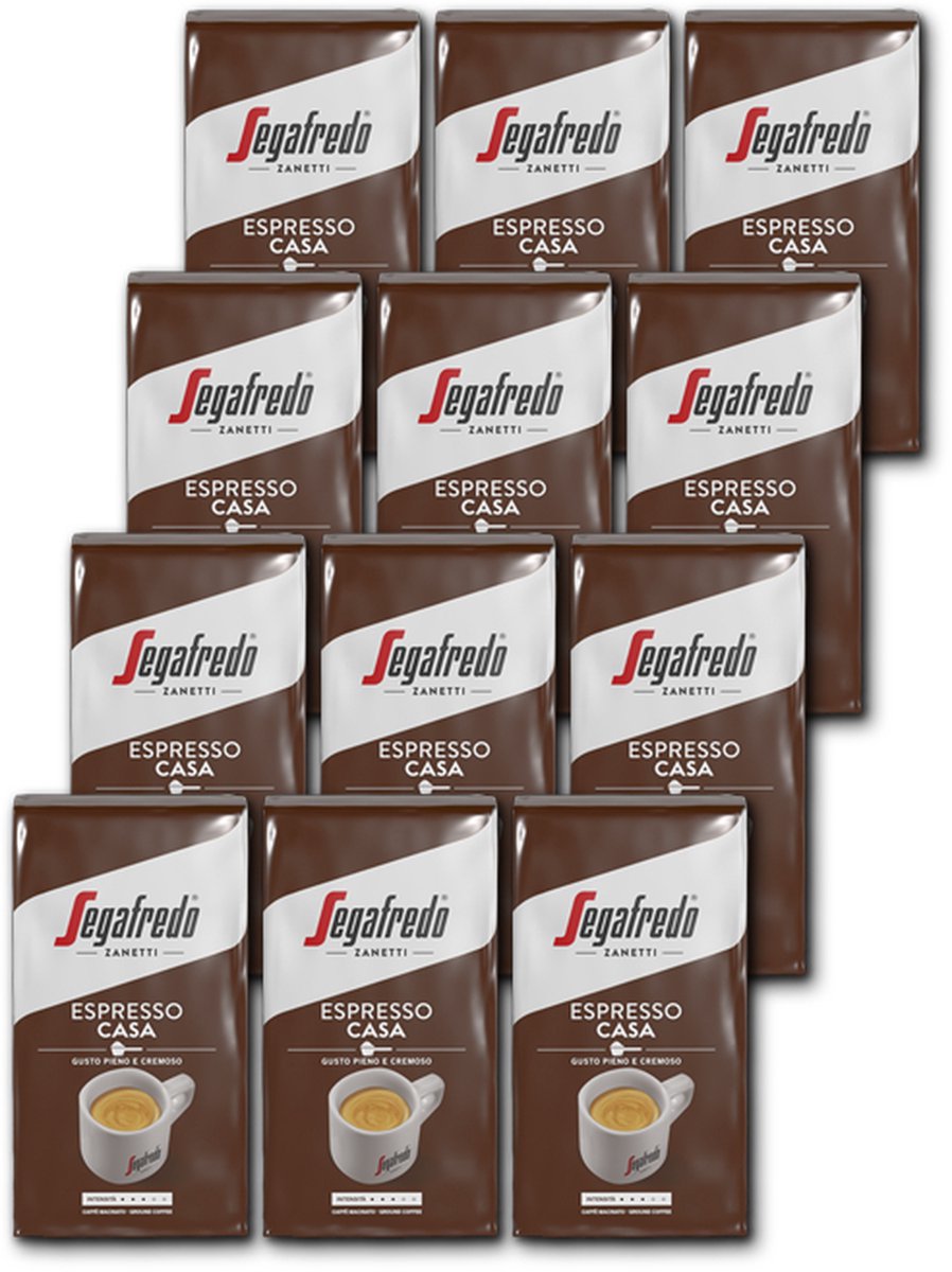 Segafredo Espresso Casa Gemalen - 12x250Gr thumbnail 2