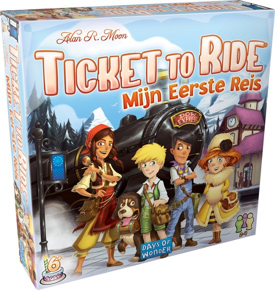 Ticket to Ride Mijn Eerste Reis – Bordspel