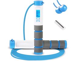 Springtouw met teller - Springtouw - Springtouw volwassenen - Springtouw draadloos - Springtouw kinderen - Een must om in vorm te blijven!