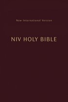 NIV, Holy Bible, Compact, Paperback, Burgundy, Comfort Print