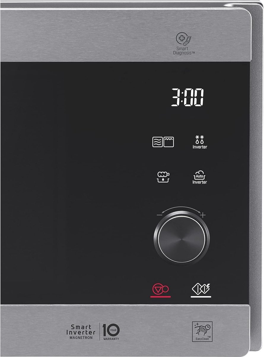 Combi-magnetron 25L met Smart Inverter en Kwartsgrill - Roestvrij Staal thumbnail 4