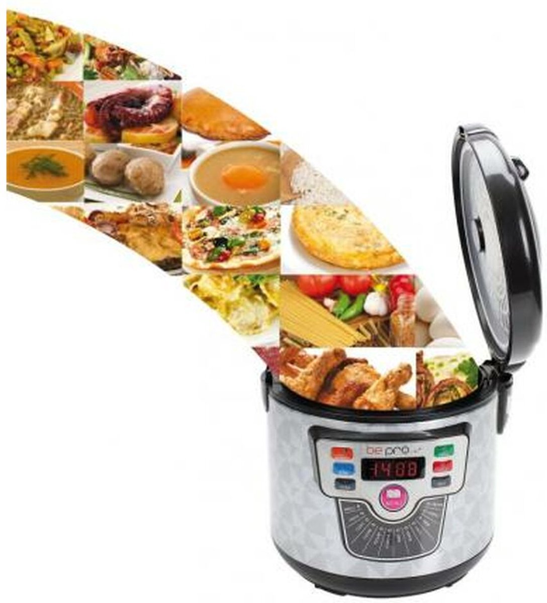 BE PRO Chef Delicook keukenrobot met Daikin gouden emmer. 14 - afbeelding 3