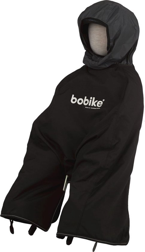 Bobike Poncho mini - Zwart (coupe-vent et imperméable)