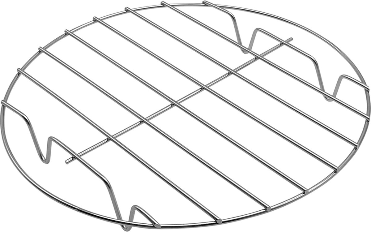 Purepeak Afkoelrooster Magnetron Rond - 23 cm - Ovenrooster - Ovenrek - Kookspullen - RVS