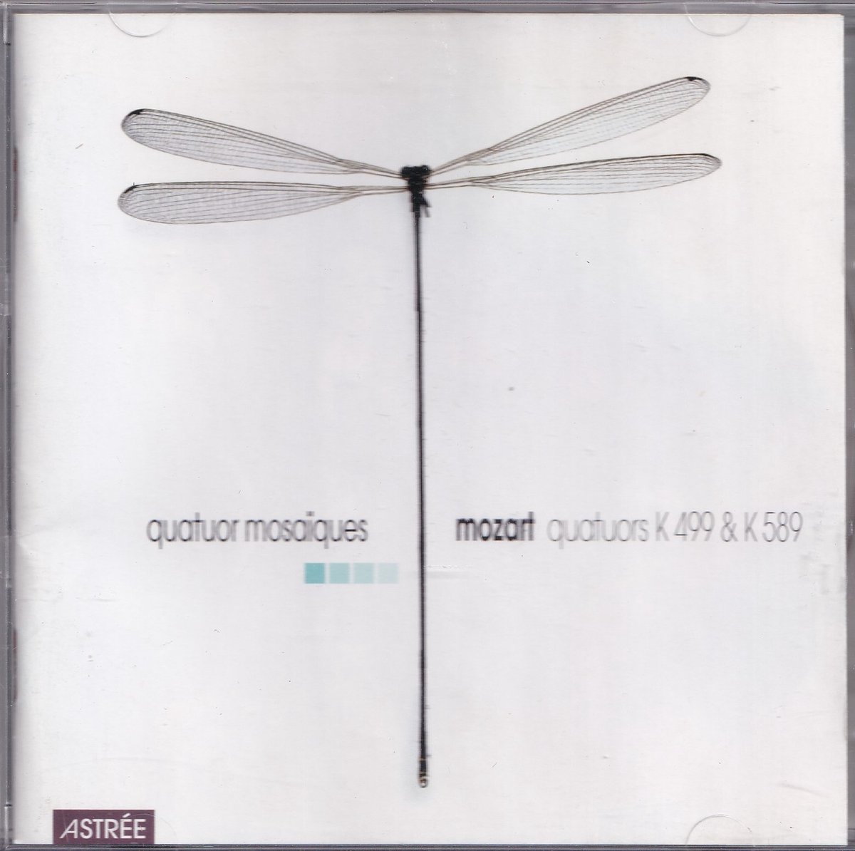Quatuors K499 & K589 - Wolfgang Amadeus Mozart - Quatuor Mosaïques