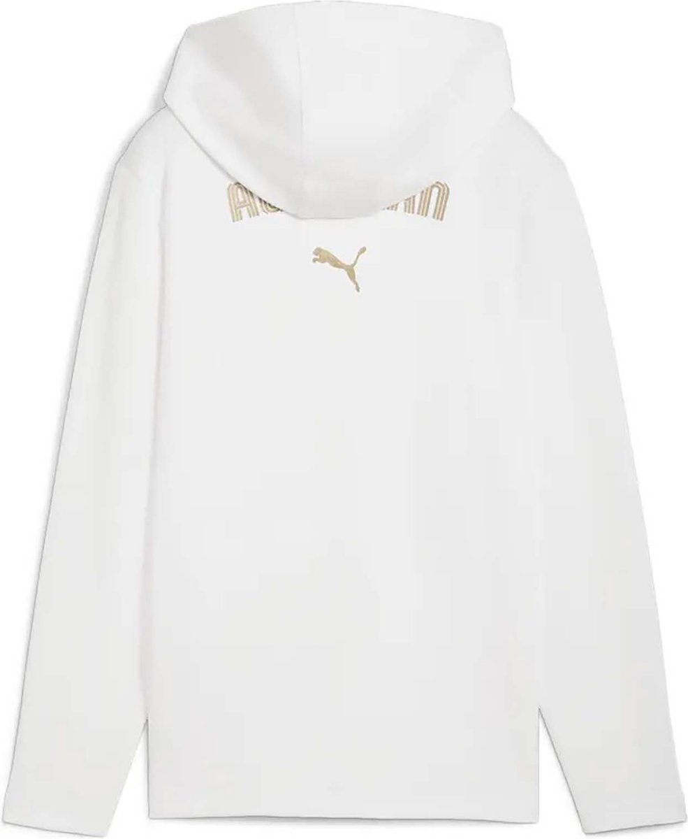 Sweatshirts Puma Acm Casuals Hooded Jkt Jr Sportswear Kinderen Wit