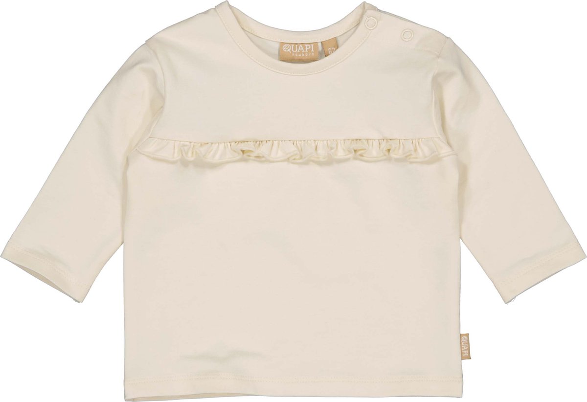 Quapi - Meisjes Shirt - Offwhite - Maat 68