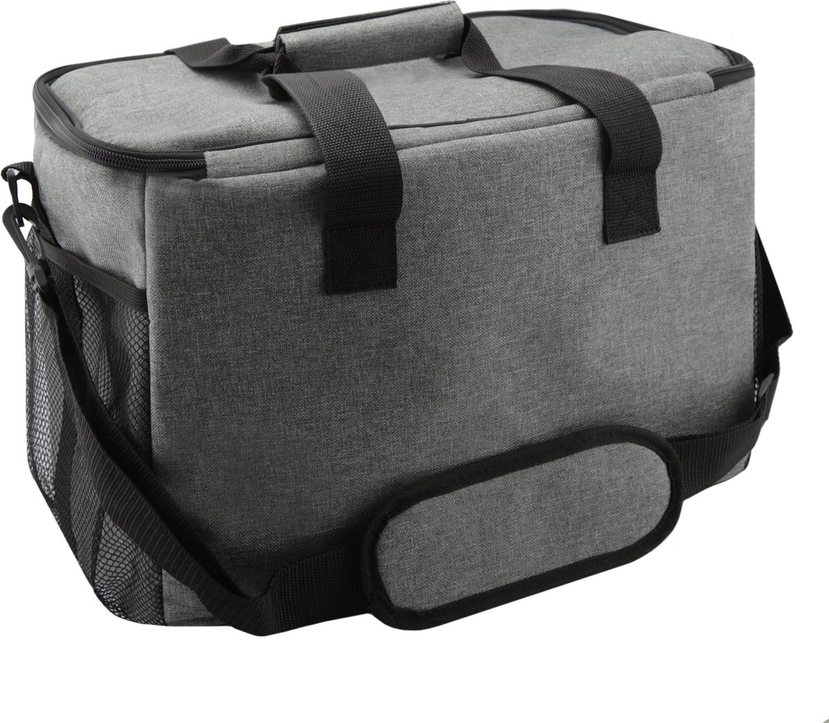 Rockerz Koeltas - 4 laags geïsoleerde grote Koeltas - Incl. 4 koelelementen - 30 liter - Lunchtas - Picknicktas - Capaciteit voor 48x 33 cl blikken of 24x 33 cl flesjes - Slijtvast en duurzaam materiaal - Waterdicht en vuilafstotend - kleur: Grijs — cadeau in Sport & Outdoor - foto 3