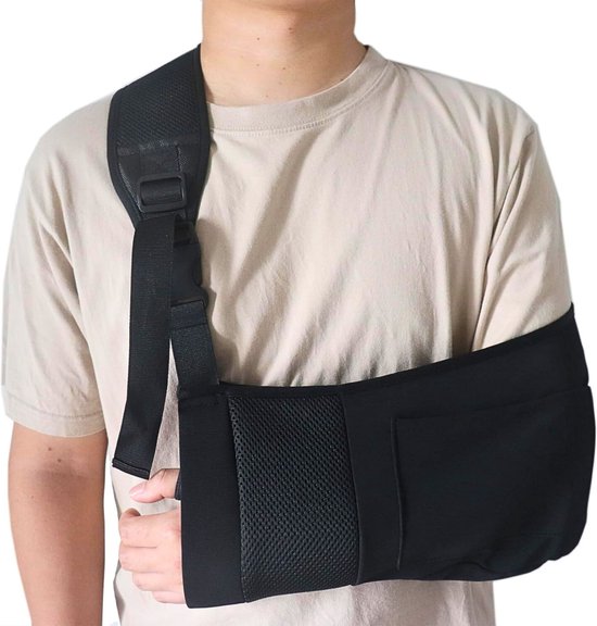 KANGKA® Mitella Arm Sling - Mitella Schouder - Zacht materiaal - Verstelbaar - Universeel - Links en Rechts te Gebruiken