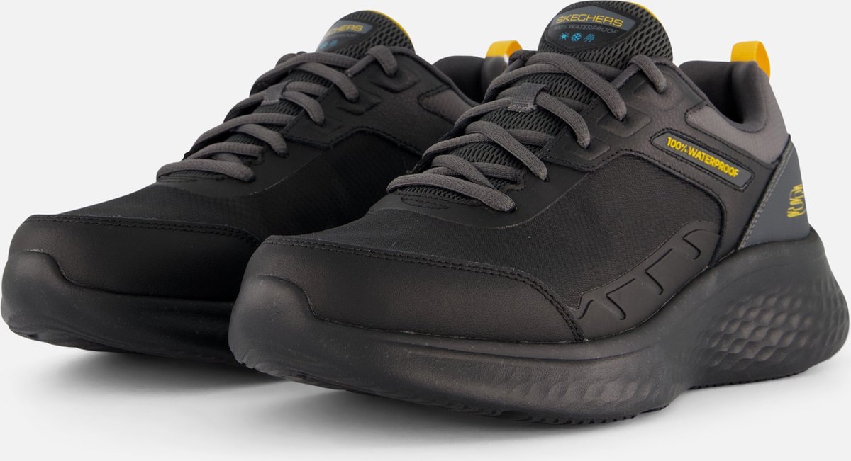 Skechers Skech-Lite Pro - Ankkor Heren Sneakers - Zwart/Grijs - Maat 44