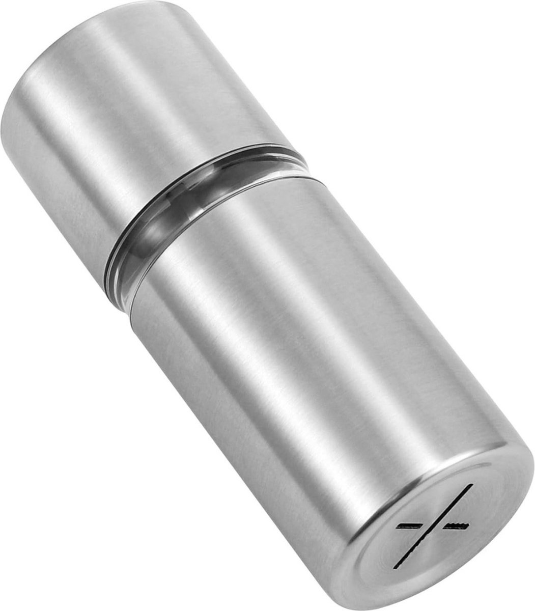 DD Nootmuskaatmolen - Nootmuskaatrasp - RVS Rasp - 7x7x15cm - Zilver