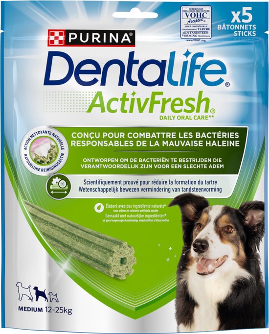 6x DentaLife Activfresh Medium 115 gr