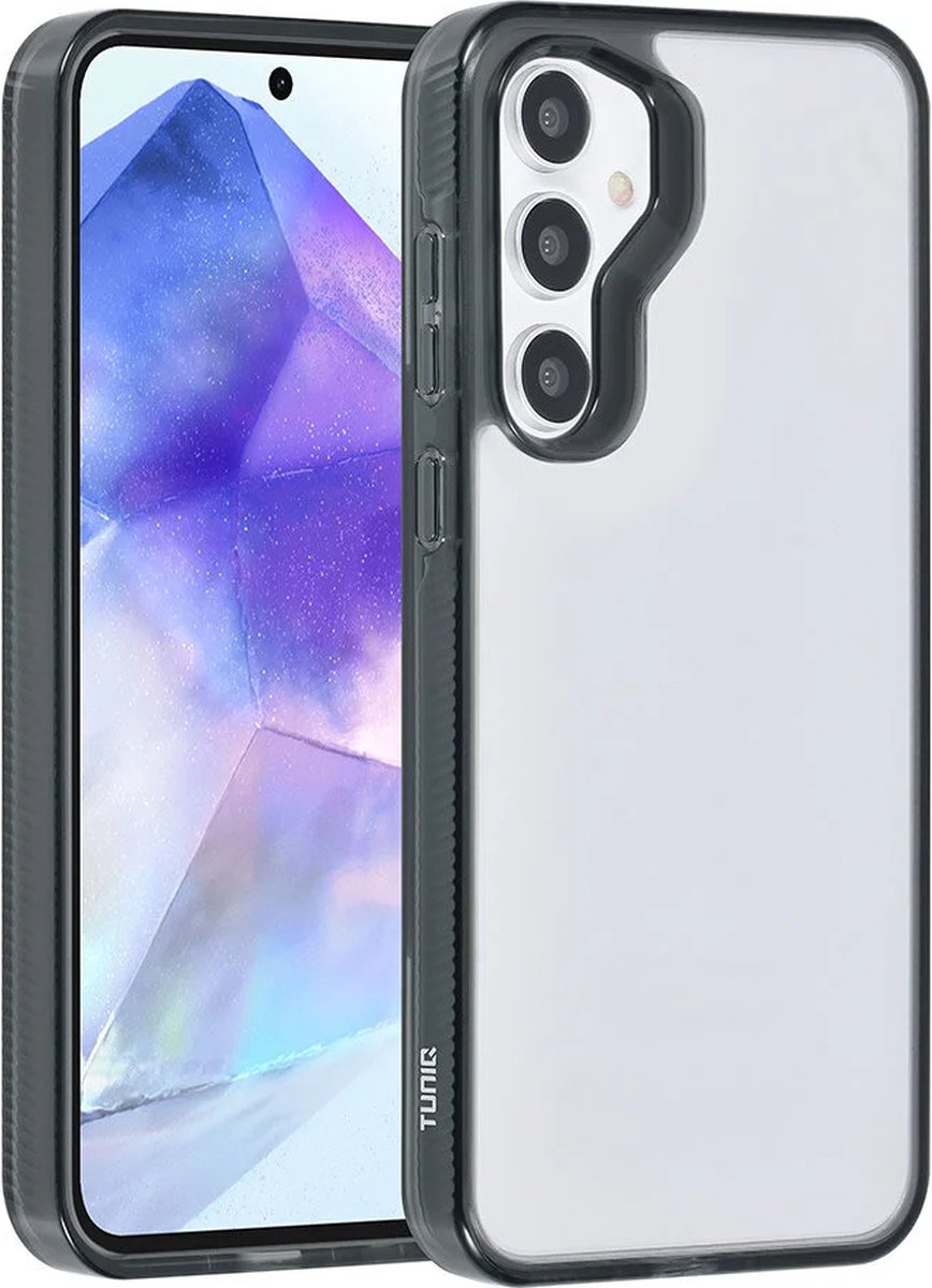 Back cover case - Silicone Hoesje Geschikt voor: Samsung Galaxy A35 - Zwart