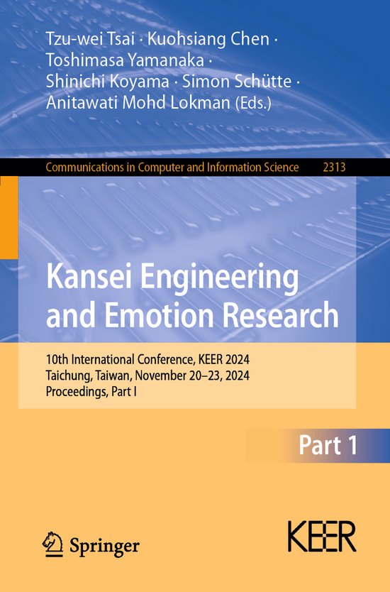 Communications in Computer and Information Science- Kansei E ... - cover