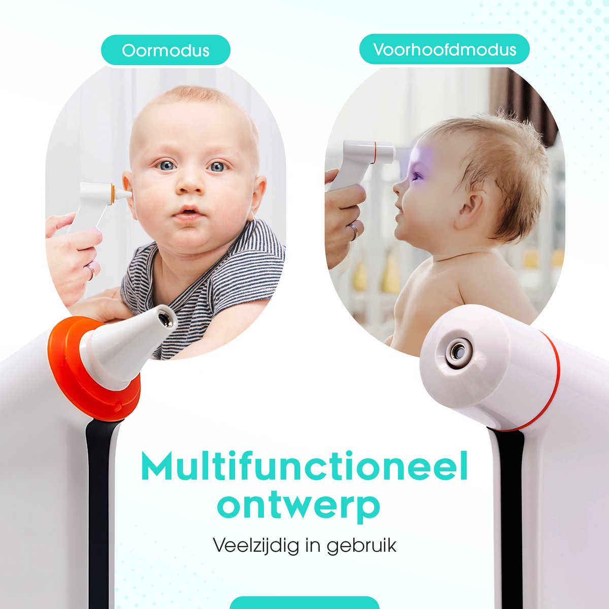 BabySure® IRT1603 – Thermometer - Oorthermometer - Koortsthermometer - Infrarood - Voor Volwassenen, Kinderen en Baby's — cadeau in Cadeau-ideeën - foto 5