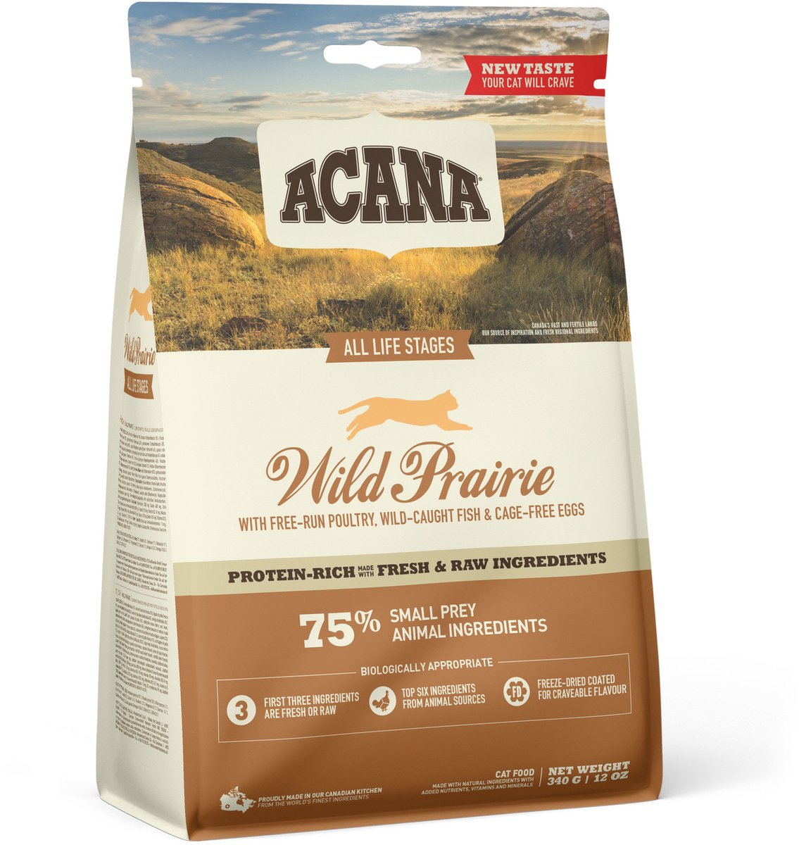 Acana Kattenvoer Wild Prairie 340 gr