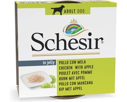 Schesir Hondenvoer Kip - Appel 150 gr