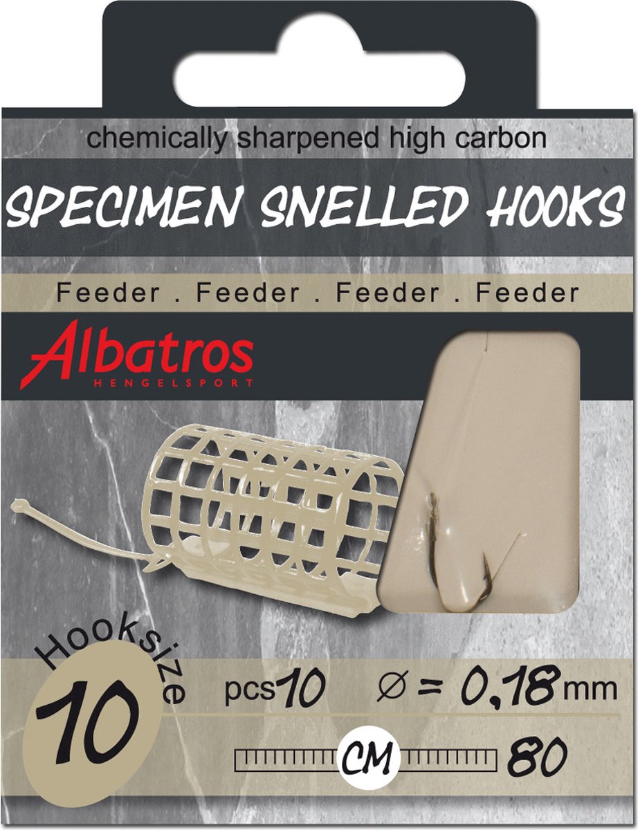 Albatros Feeder Hakenboekje - 80 cm - Haakmaat 12