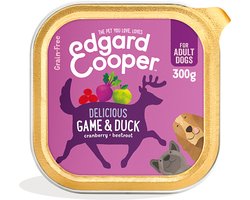 Edgard & Cooper Kuipje Vers Vlees Wild - Eend 300 gr - 1 Kuipje