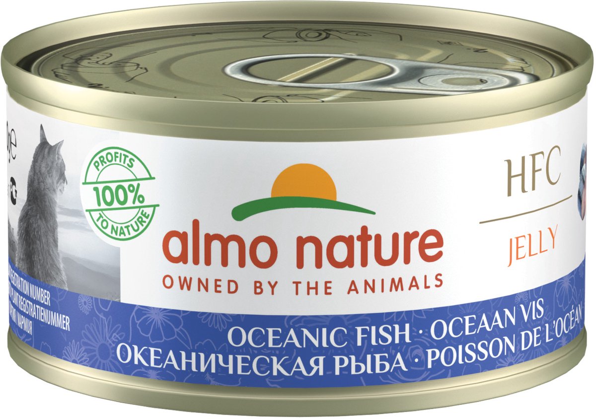 Almo Nature HFC Jelly Kattenvoer Nat Oceaanvis 70 gr