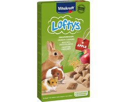 Vitakraft Lofty's - Knaagdiersnack - Appel 100 g