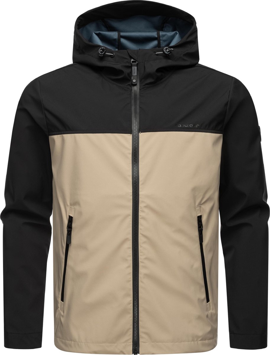 Ragwear heren softshell jas Shellwie Block