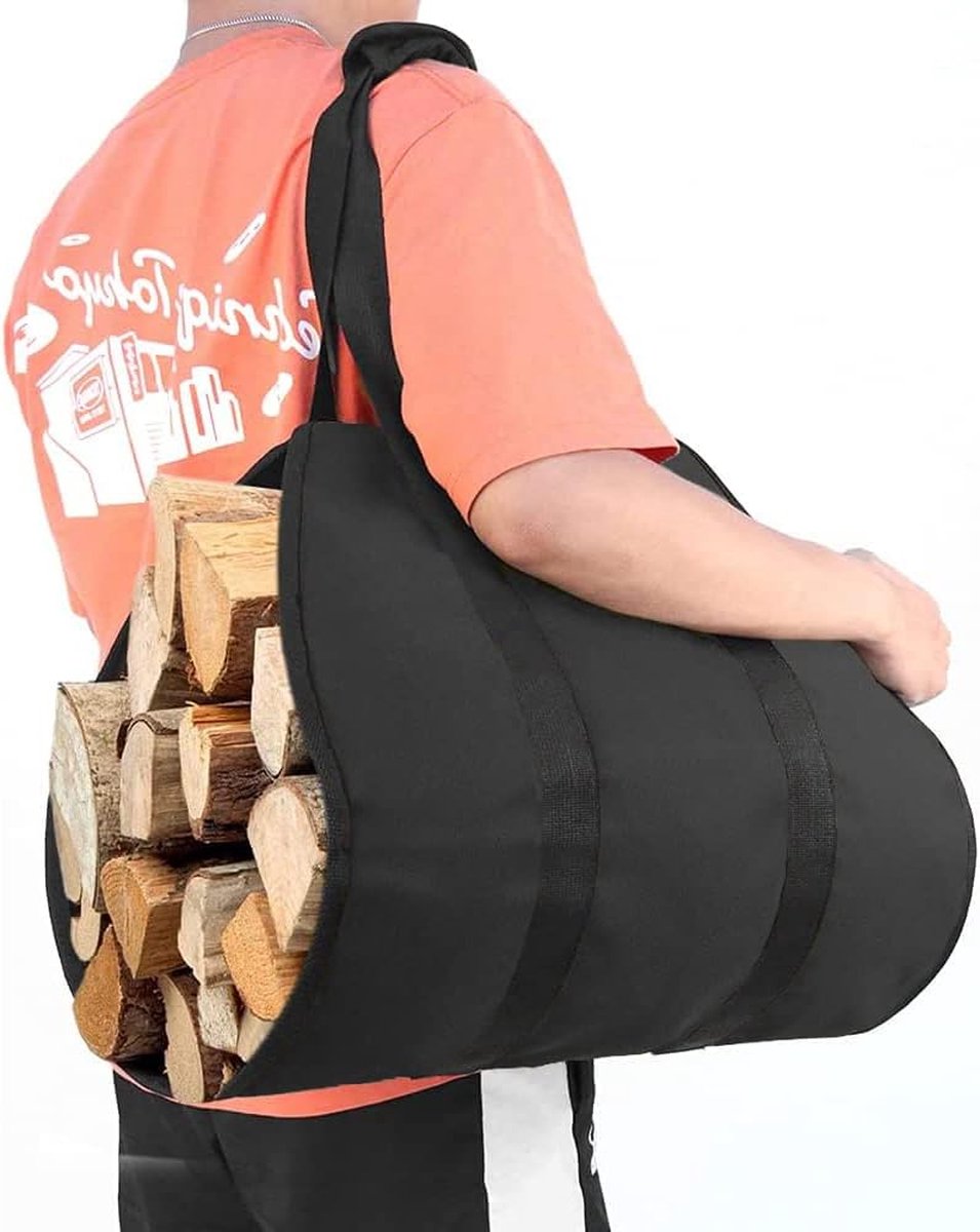 Brandhouttas Canvas Brandhout Carry Bag Duurzaam Opbergtas Outdoor, Pakket Haard Tools Grote Capaciteit Wood Tote Brandhout Opbergtas Houten manden (Color : A Brandhouttas Canvas Brandhout Carry Bag Duurzaam Opbergtas Outdoor, Pakket Haard Tools Grote Capaciteit Wood Tote Brandhout Opbergtas Houten manden (Color : A
