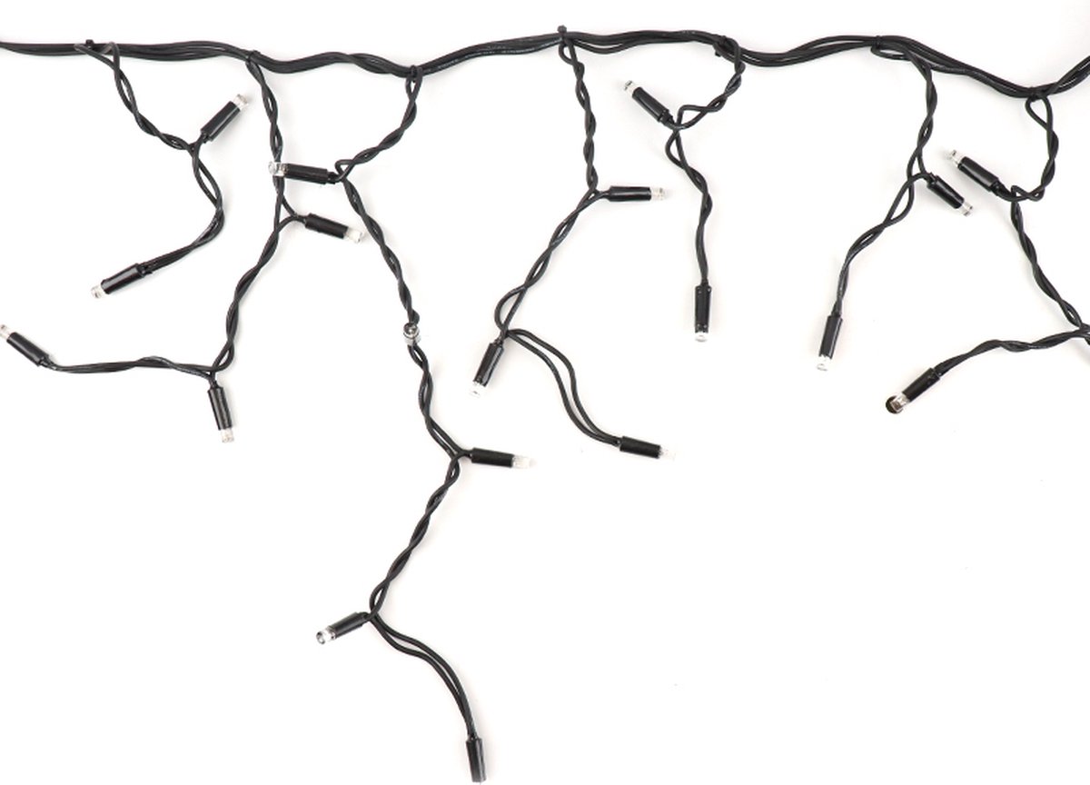 Olucia 4M ICICLE LIGHT - 70CM hoogte - Zwart - Vorm: Rechthoek