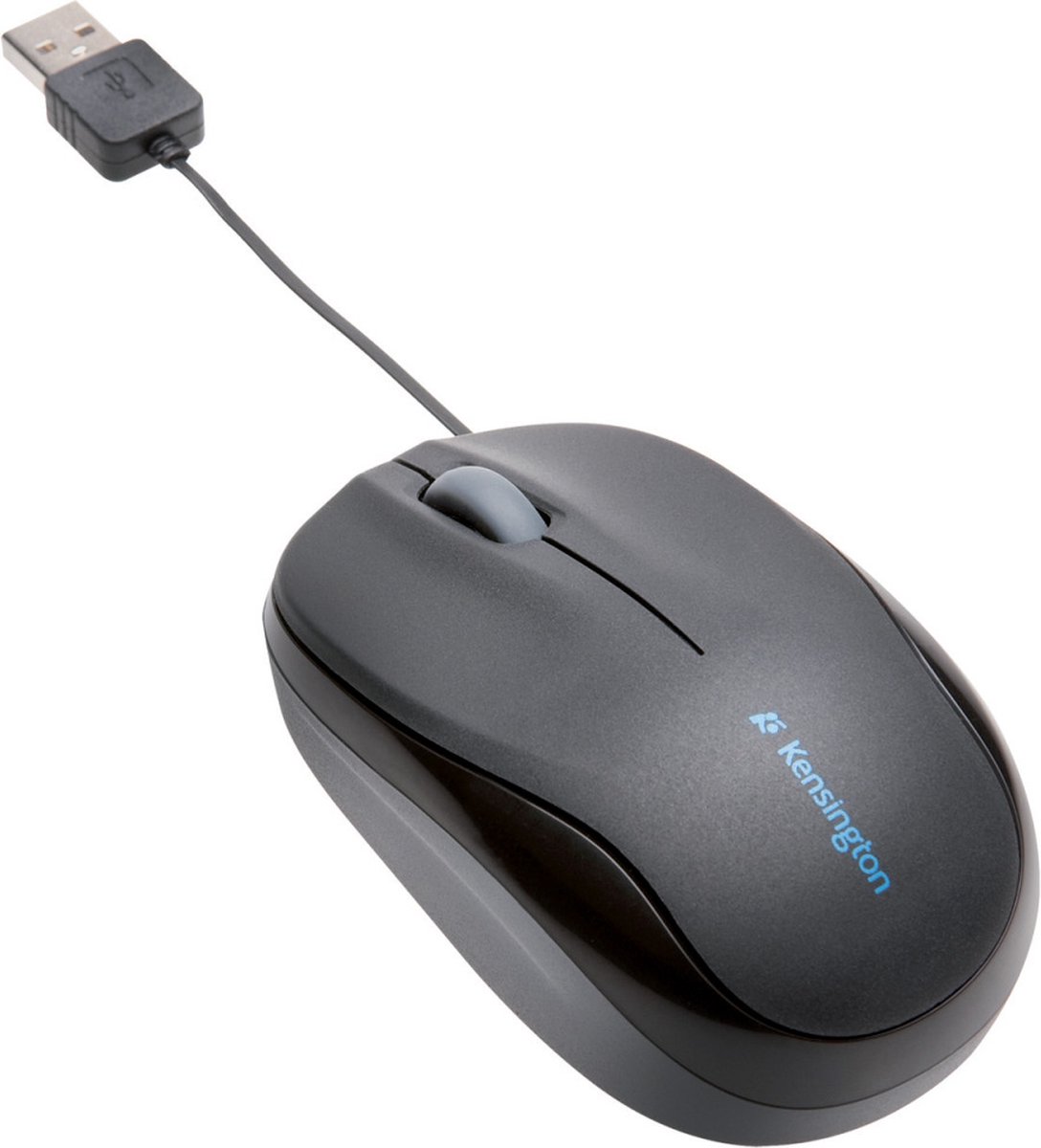 Kensington Pro Fit Intrekbare mobiele muis 1000dpi
