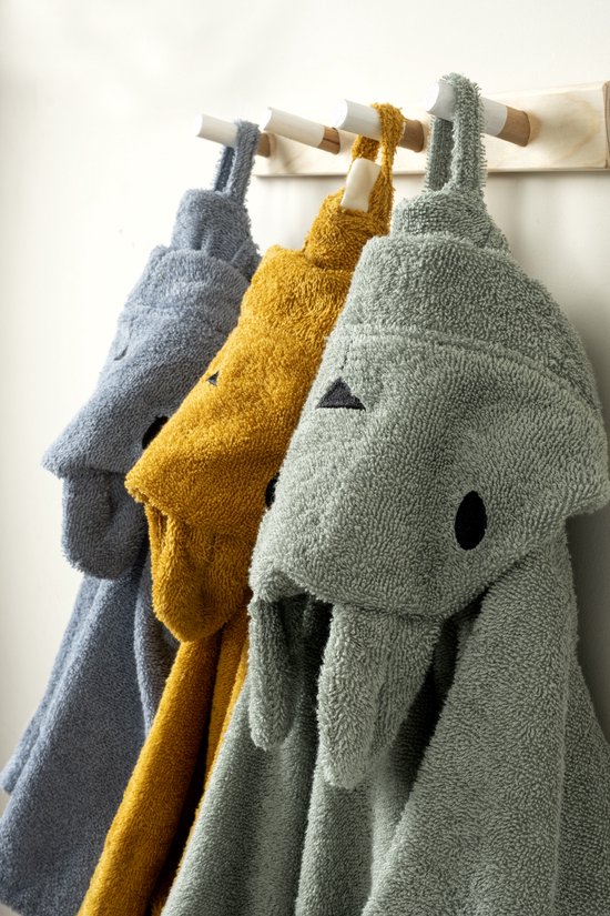 PandaHome - Peignoir enfant %100 Katoen - Peignoir enfant unisexe - Badjas Enfants - Badjas garçons - Peignoir Filles - Badjas enfant - Badjas enfant - Peignoir enfant - Peignoir Filles Garçons - Kinder - 98/104 - 3-4 ans