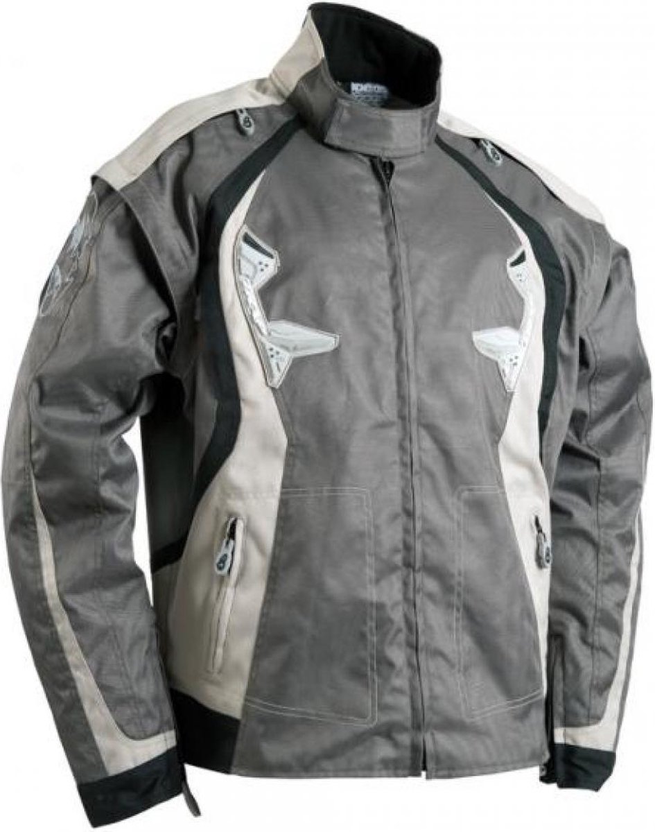 blouson veste grise moto val pour motard moto enduro tt terrain cross neuf