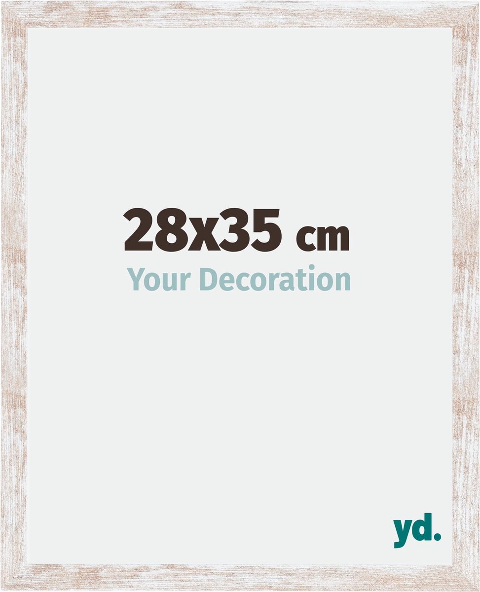 yd. Your Decoration - Fotolijst 28x35 cm - MDF - White Wash - Catania