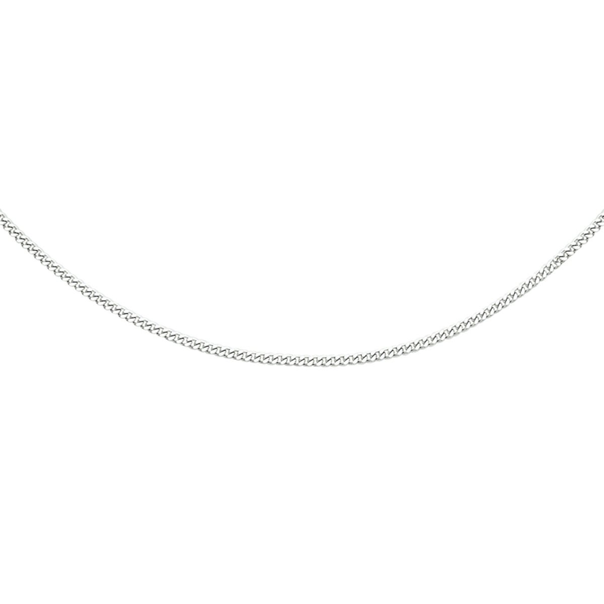 YO&NO - ketting - gourmet - dames - heren - zilver 925 - 1.4mm - 36cm