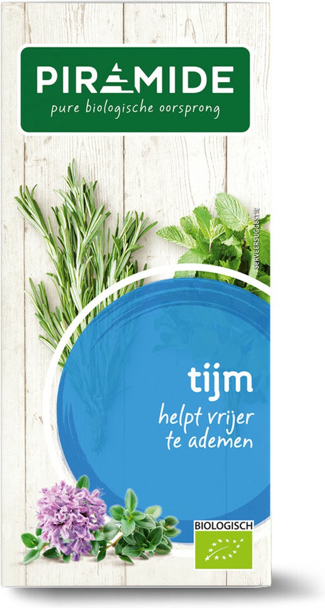 Piramide Kruidenthee Bio Tijm - 20 stuks