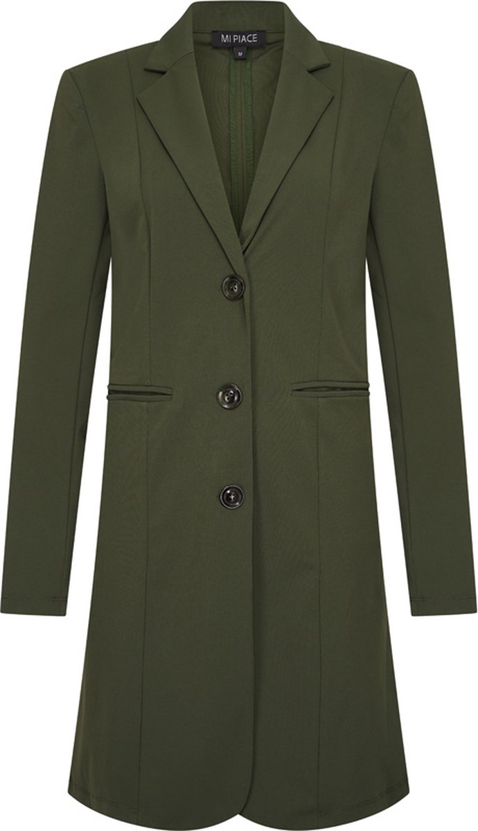 MI PIACE - Travel Lange Blazer Uni 2132 Deep Dephts - Maat : M