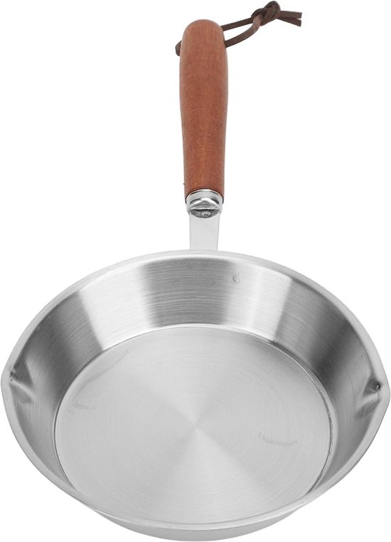 Camping kookgerei - 1,5 l grote inhoud roestvrij staal camping kookpan met deksel en opvouwbare handgreep, kookgerei outdoor, inklapbare campingservies, pan voor kamperen, wandelen, picknick