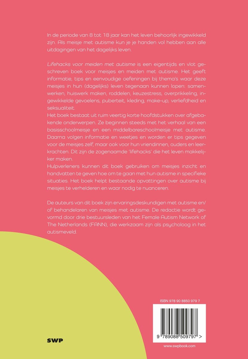 Lifehacks voor meiden met autisme – Paperback - Afbeelding 2