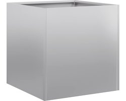 vidaXL - Plantenbak - 40x40x40 - cm - gegalvaniseerd - staal