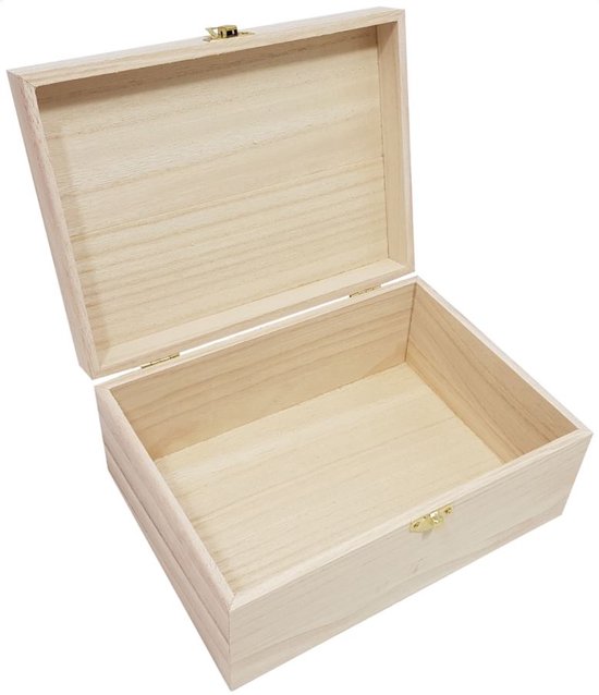 Boîte en bois Premium (format A5)