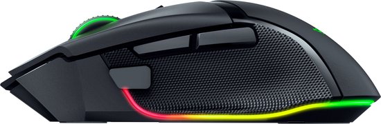 Razer Basilisk V3 Pro 35K - Draadloze Gaming Muis - Ergonomisch - RGB - 4-weg Scrollwiel - Zwart