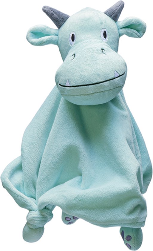 Beeztees Puppy Cuddle Cloth Dragon - Jouets pour Chien - Peluche - Vert - 31.5X25X7.5 cm