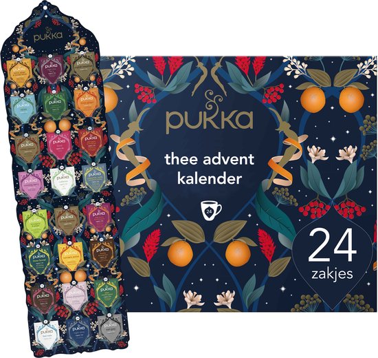 Pukka Advent Calendar – Biologische Kruidenthee – 24 theezakjes